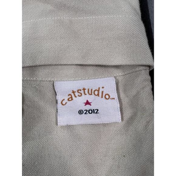 Catstudio Sonoma County Original Hand Embroidered Decorative Pillow 2012 USA 2 - Picture 11 of 16